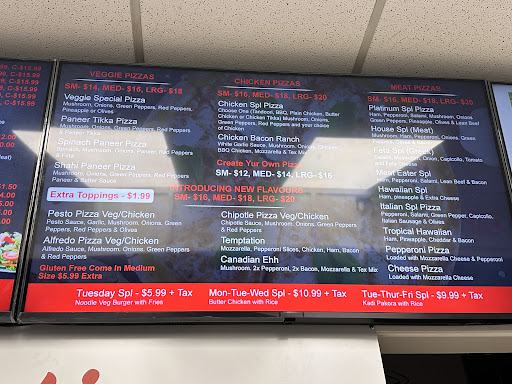 Photo of Platinum Pizza & Curry House - 8910 120 St Unit 103, Surrey, BC V3V 4B4